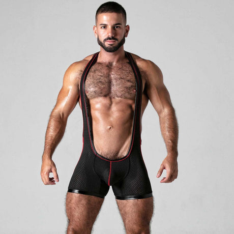 Locker Gear Cargo Singlet Red