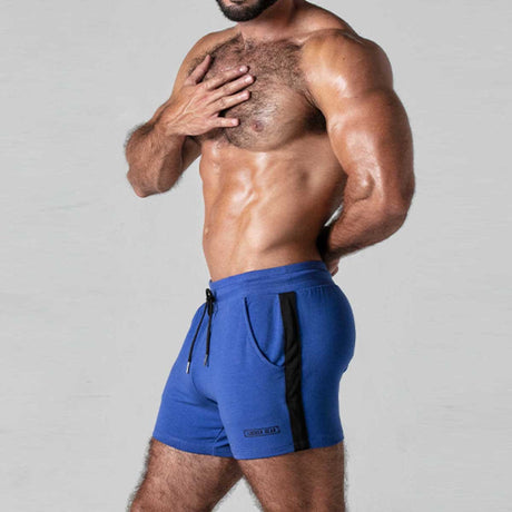 Locker Gear Side Stripe Mini Short Blue
