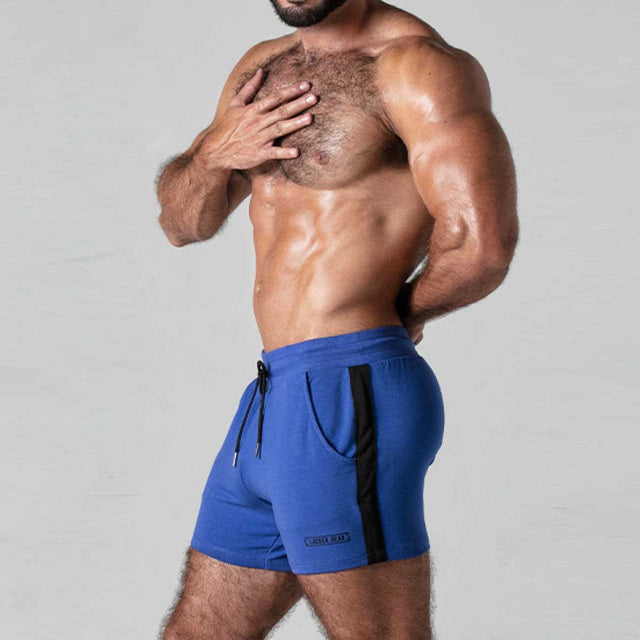 Locker Gear Side Stripe Mini Short Blue
