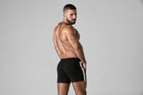 Locker Gear Side Stripe Mini Short White
