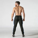 Locker Gear Sport Mesh Back Zip Jogger Blue - FETCH