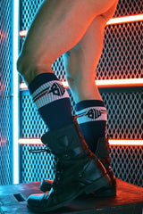 Breedwell Locker Room Socks Navy Blue