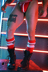 Breedwell Locker Room Socks Red