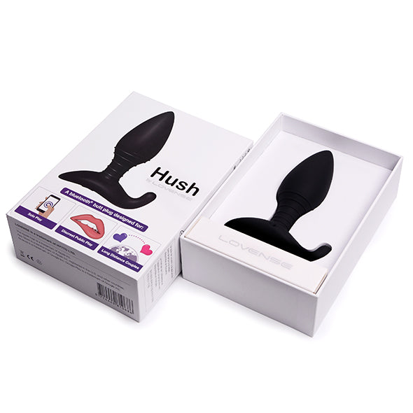 Lovense Bluetooth Hush Butt Plug 38mm