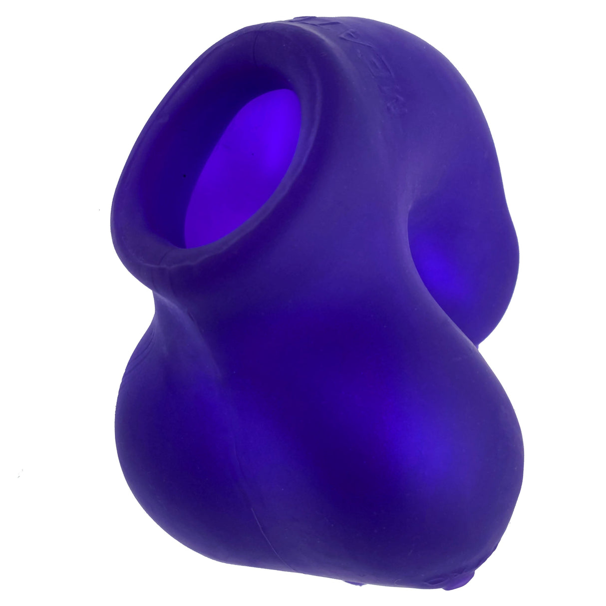 Oxballs MEATLOCKER Chastity Device Eggplant Ice