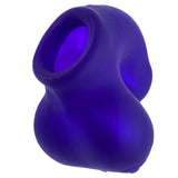 Oxballs MEATLOCKER Chastity Device Eggplant Ice