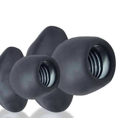 Oxballs Morphhole 2 Tunnel Plug Black Ice