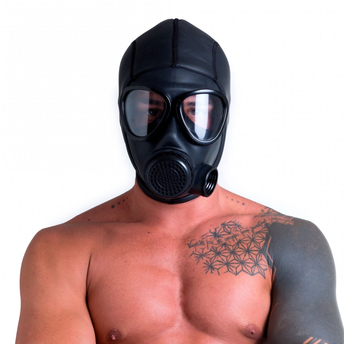 665 Inc Neoprene Military Gas Mask Black