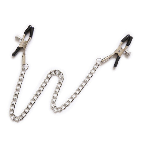 ruff GEAR Metal Nipple Clips with Chain