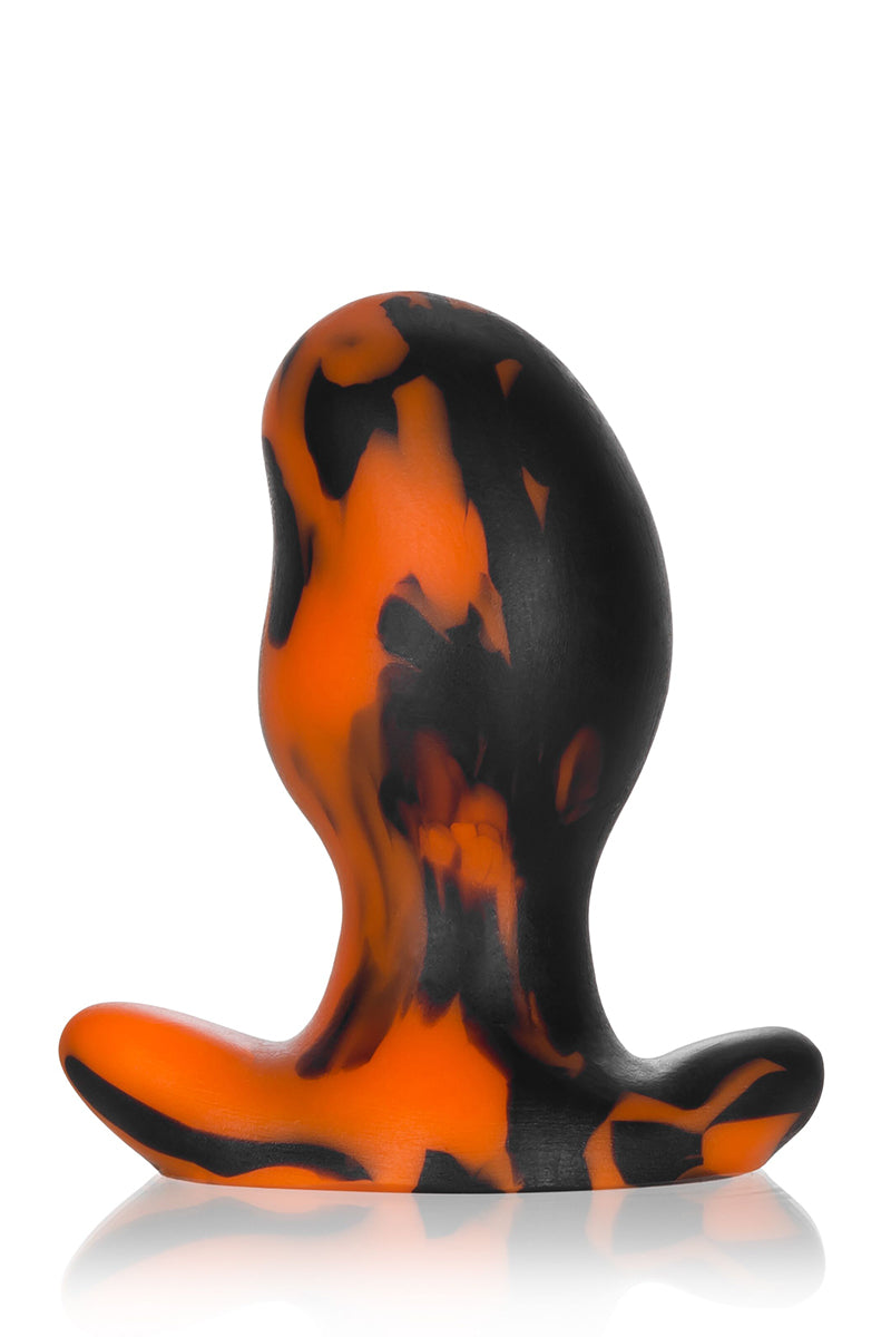 Oxballs Ergo Large Butt Plug Orange Black