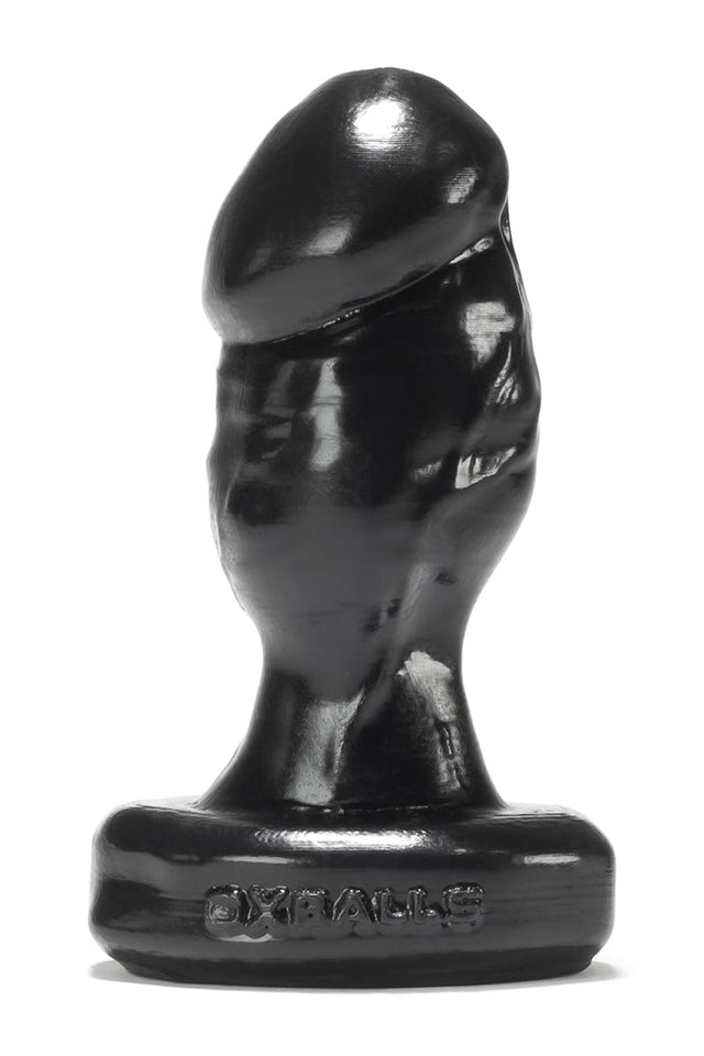 Oxballs Honcho 1 Small Stumpy Dick Shaped Butt Plug  Black