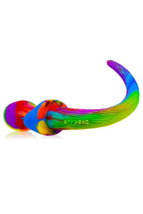 Oxballs Purebred Puppy Tail Butt plug Pug Tie Dye