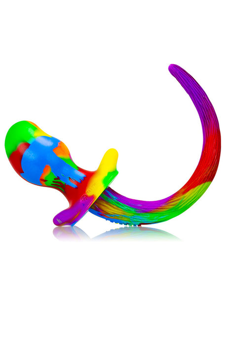 Oxballs Purebred Puppy Tail Buttplug Mastiff Tie Dye
