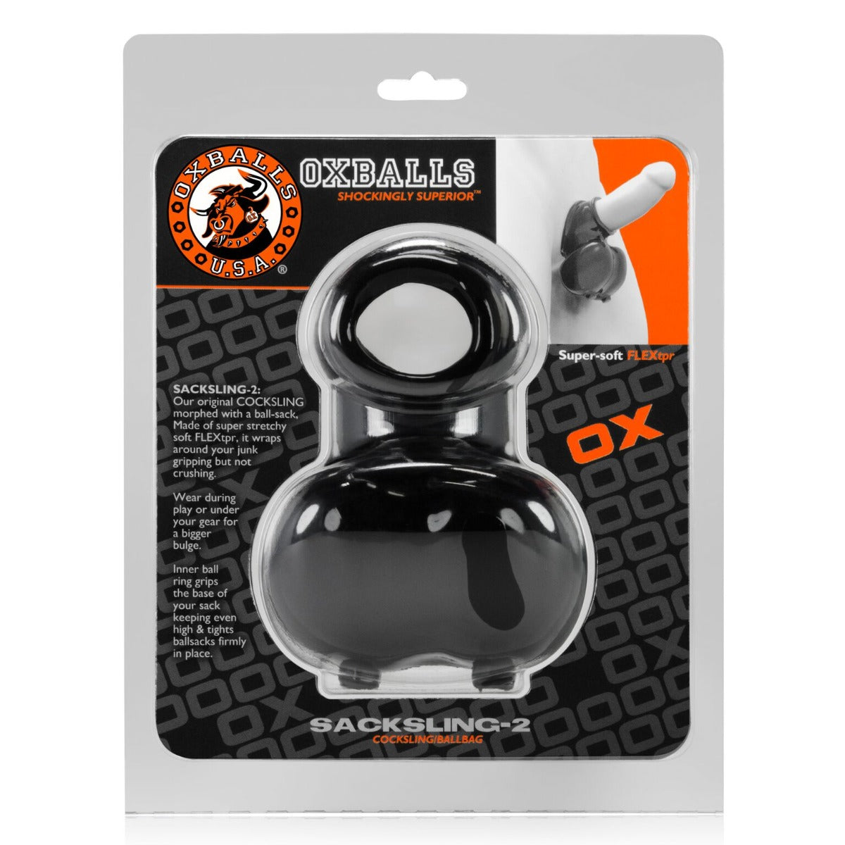 Oxballs Sacksling 2 Ball bag Black