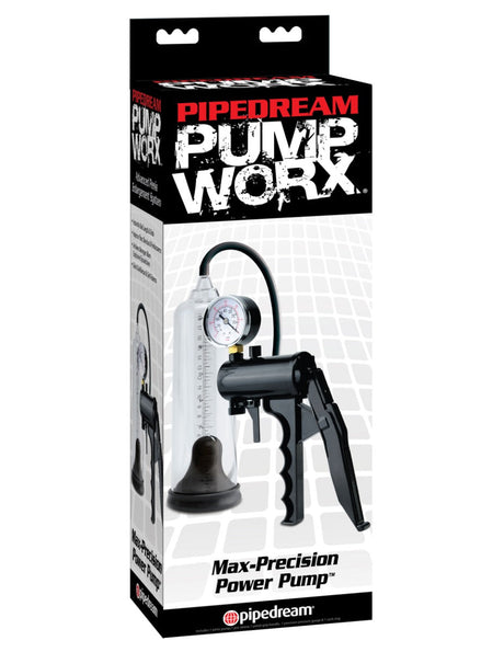 Pipedream Pump Worx Precision Power Penis Pump Clear