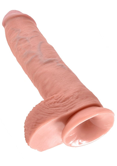 Pipedream King Cock 10 Inch Cock with Balls Flesh