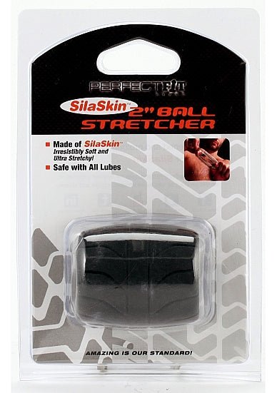 Perfect Fit Silaskin Ball Stretcher 2 Inch Black