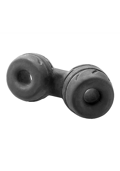 Perfect Fit Silaskin Cock & Ball Ring Black