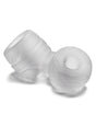 Perfect Fit Silaskin Cock & Ball Ring Clear