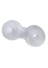 Perfect Fit Silaskin Cock & Ball Ring Clear