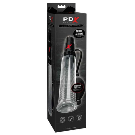 Pipedream PDX Elite Suck N Pump Stroker - FETCH