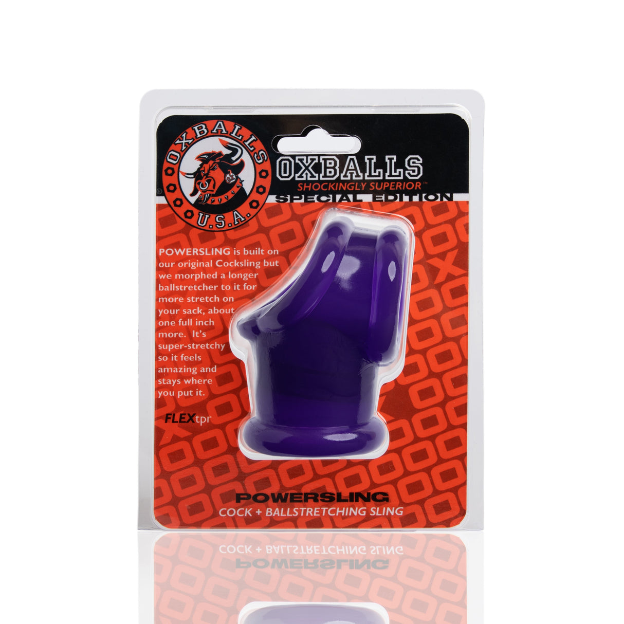 Oxballs POWERSLING Cocksling Eggplant