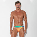 Code 22 Bright Mesh Jockstrap Orange