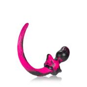 Oxballs Puppy Tail Buttplug Pug Pink Black
