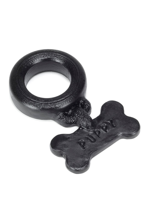 Oxballs Dog Tag Cockring Black