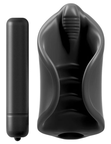 Pipedream PDX Elite Vibrating Silicone Stimulator Black