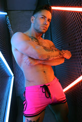 Remix Circuit Shorts 2.0 Neon Pink