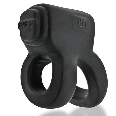 Hunkyjunk REVHAMMER Vibe Cock Ring Tar Ice