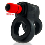 Hunkyjunk REVHAMMER Vibe Cock Ring Tar Ice