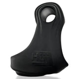 Hunkyjunk REVSLING Vibe Cock & Ball Sling Tar Ice