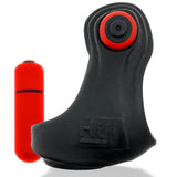 Hunkyjunk REVSLING Vibe Cock & Ball Sling Tar Ice