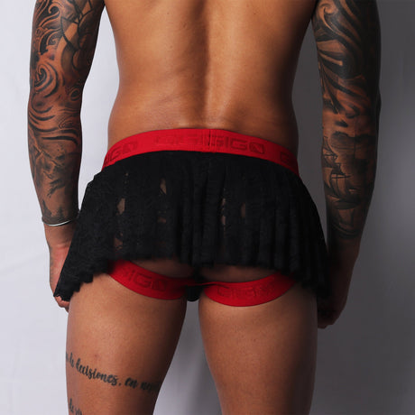 Gigo Romantic Jock Skirt Black