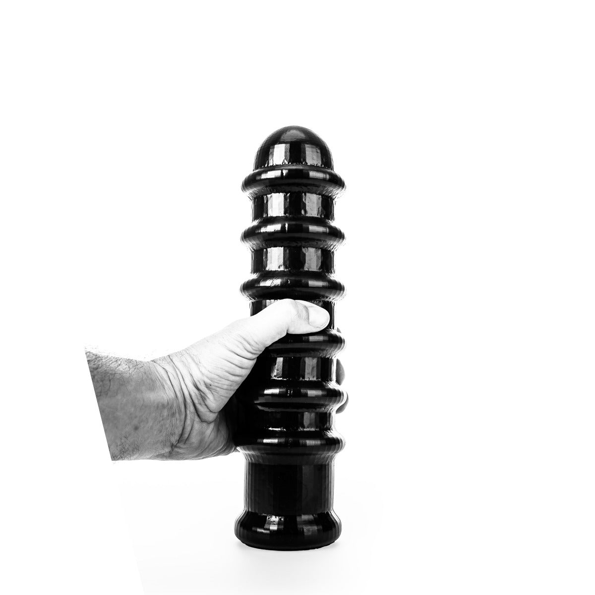 ruff GEAR The Lieutenant Ass Pounder Dildo 12.2 Inch Black