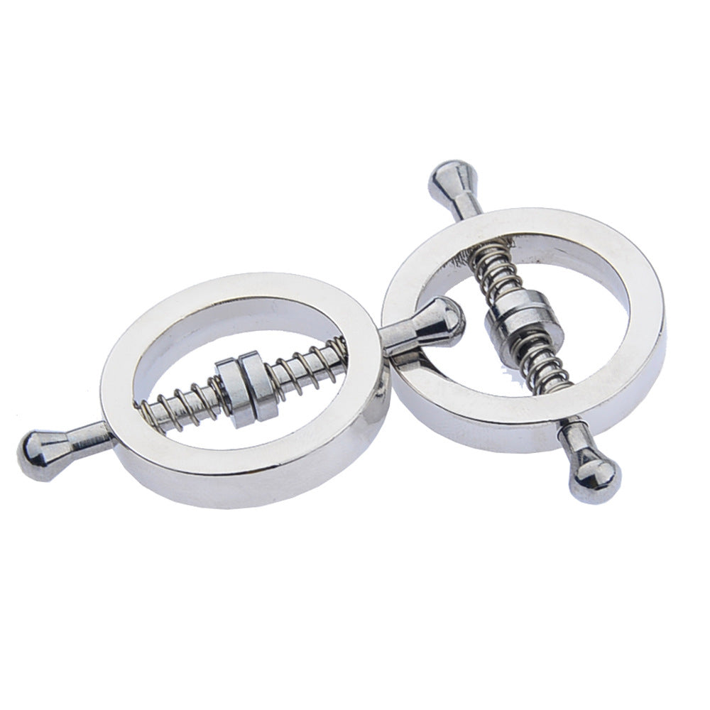 ruff GEAR Nipple Clamps SPRUNG Silver