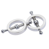 ruff GEAR Nipple Clamps SPRUNG Silver