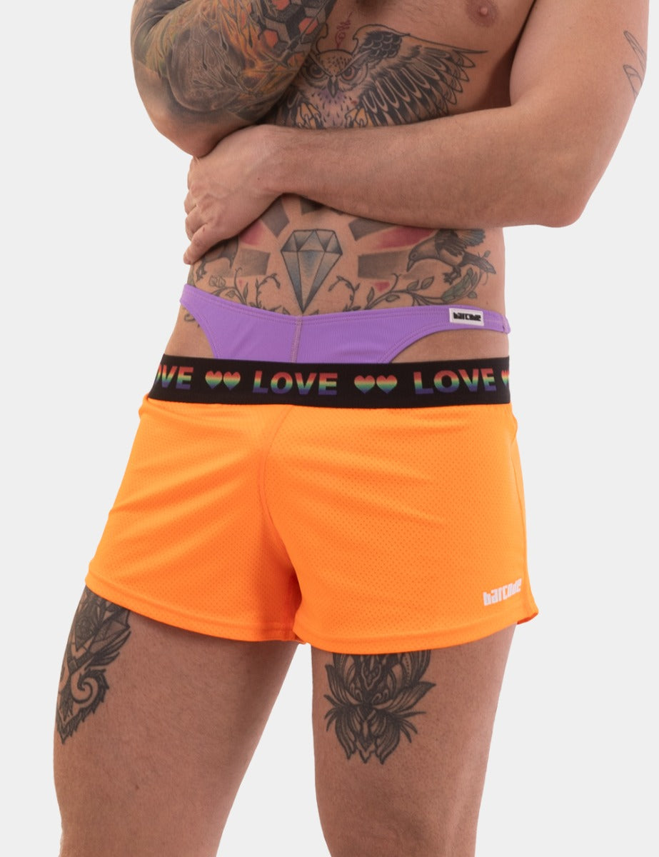 Barcode Berlin Short Riva Neon Orange