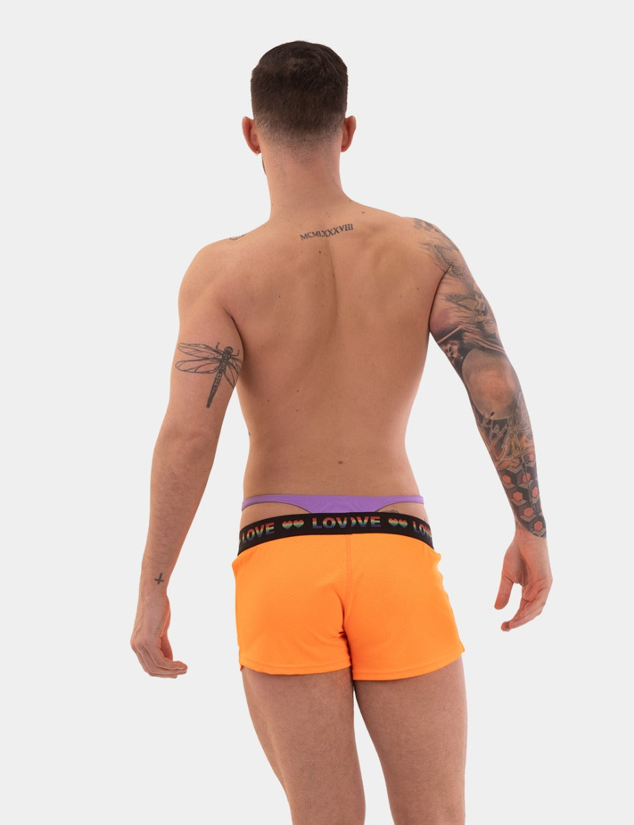 Barcode Berlin Short Riva Neon Orange