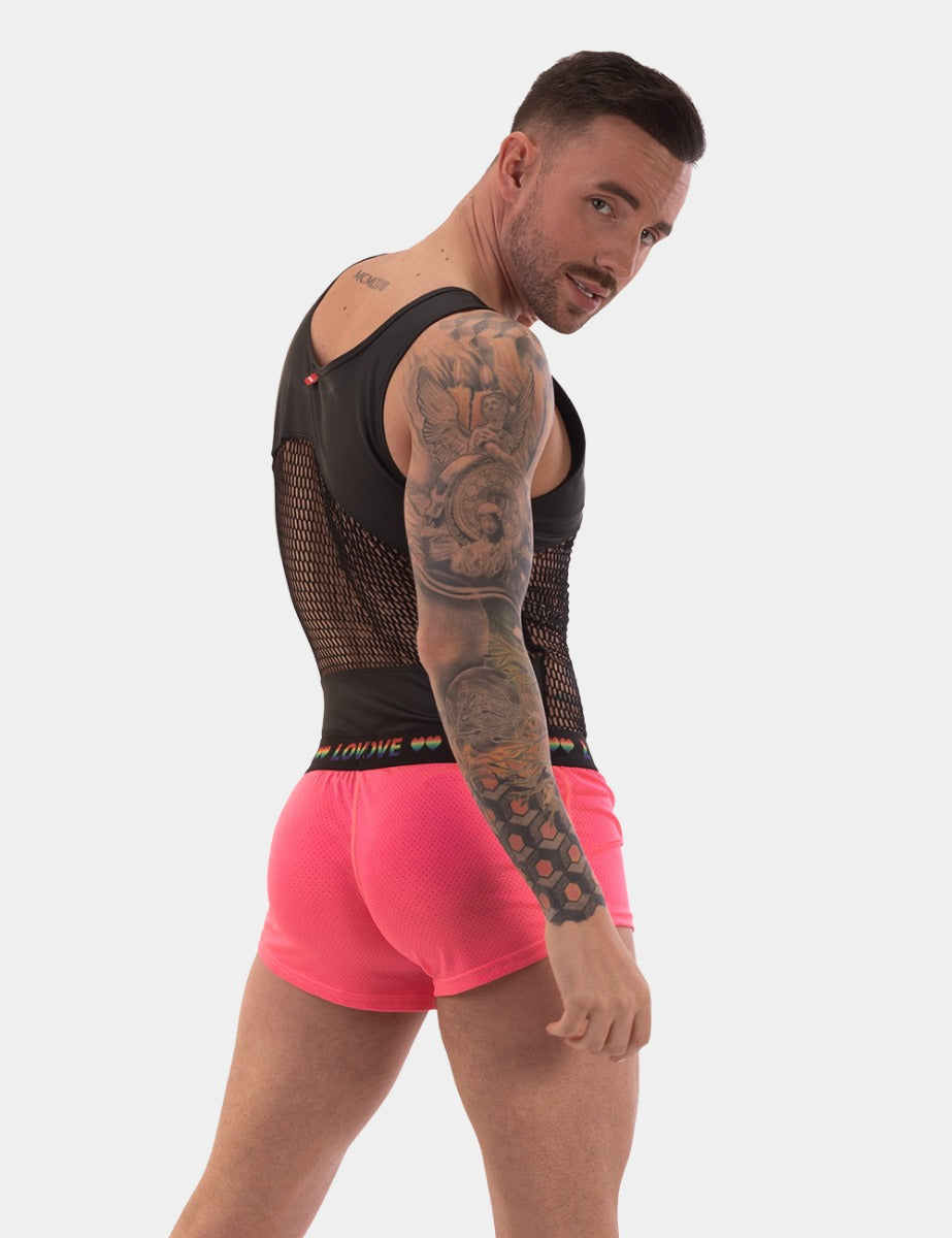 Barcode Berlin Short Riva Neon Pink