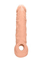 RealRock Lifelike Penis Sleeve 8 Inch Flesh