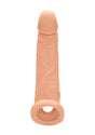 RealRock Lifelike Penis Sleeve 9 Inch Flesh