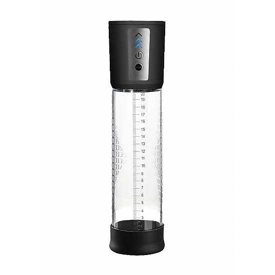 Pumped Premium Rechargeable Automatic Pump 10 Inch Transparent