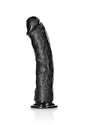 RealRock Curved Realistic Dildo 9 Inch Black