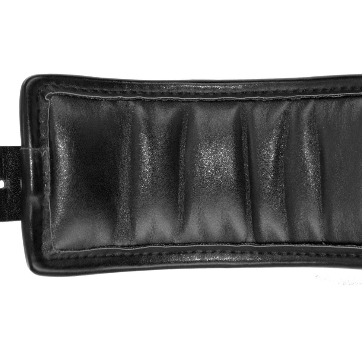 ruff GEAR Padded Leather Wrist Cuffs Black