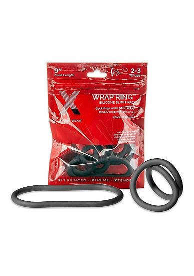 Perfect Fit XPLAY 9 Inch Wrap Ring Cock Ring Black