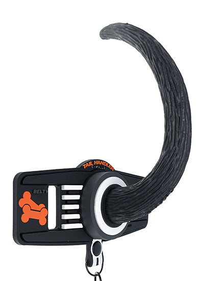 Oxballs TAIL HANDLER Belt Strap Show Tail Black