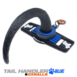 Oxballs TAIL HANDLER Belt Strap Show Tail Blue
